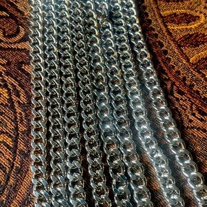 Unisex silver bracelet